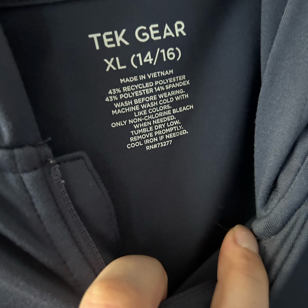 Tek Gear Dark Blue Activewear Jacket - Picture 5 of 6